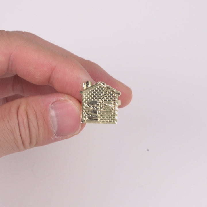 10k Gold Trap House DC Ring