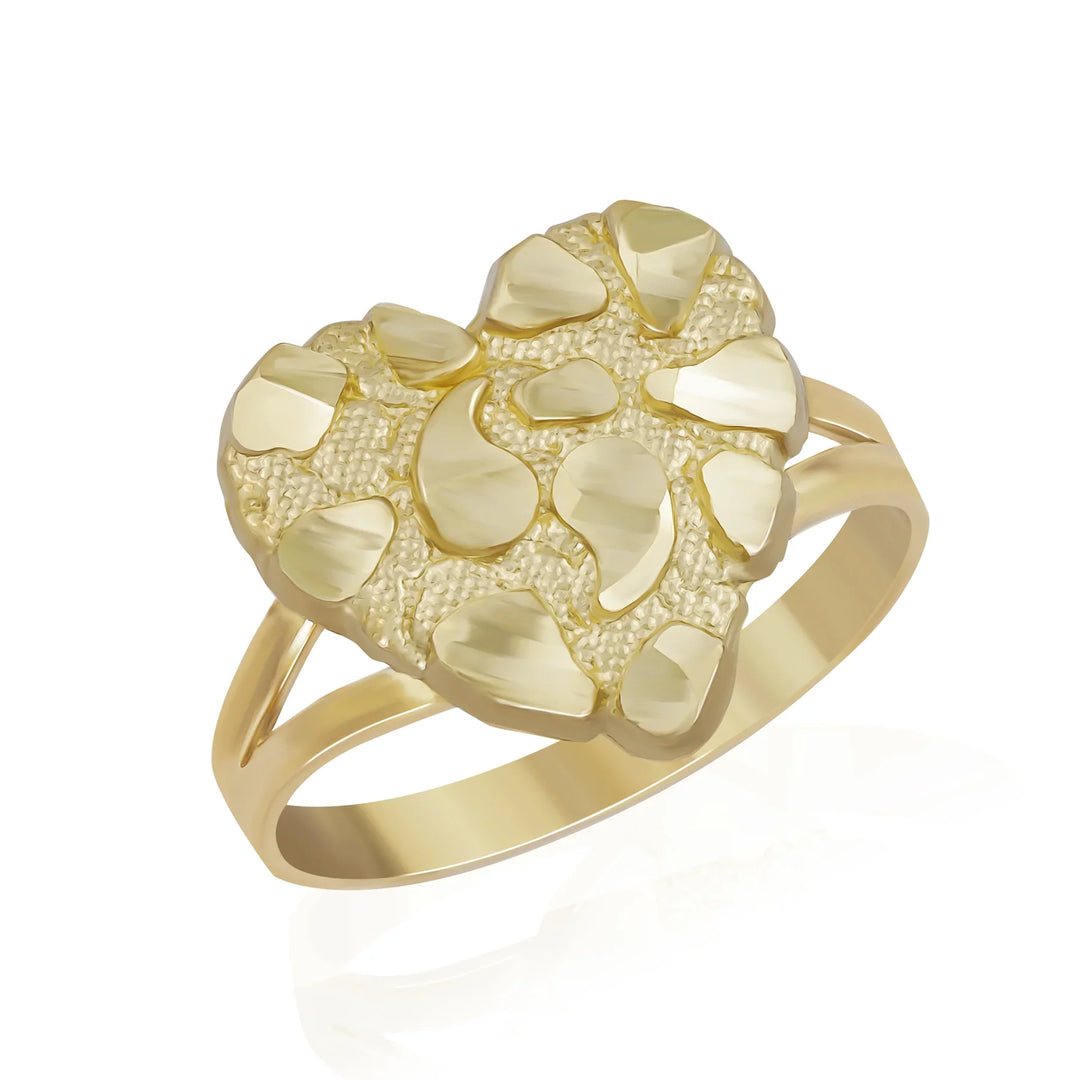 How Did the Gold Nugget Ring Go From Old-School to On-Trend?