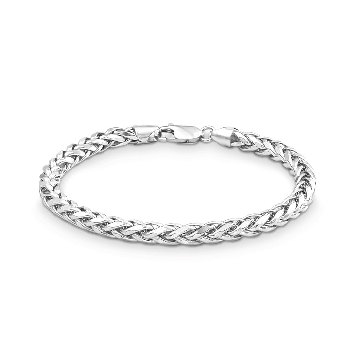 14K White Gold Ankle Bracelet