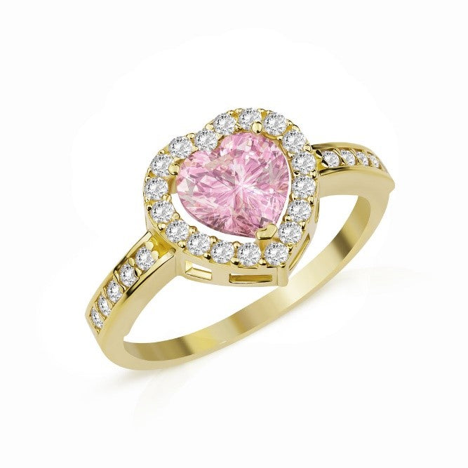 Pink Sparkle Heart 