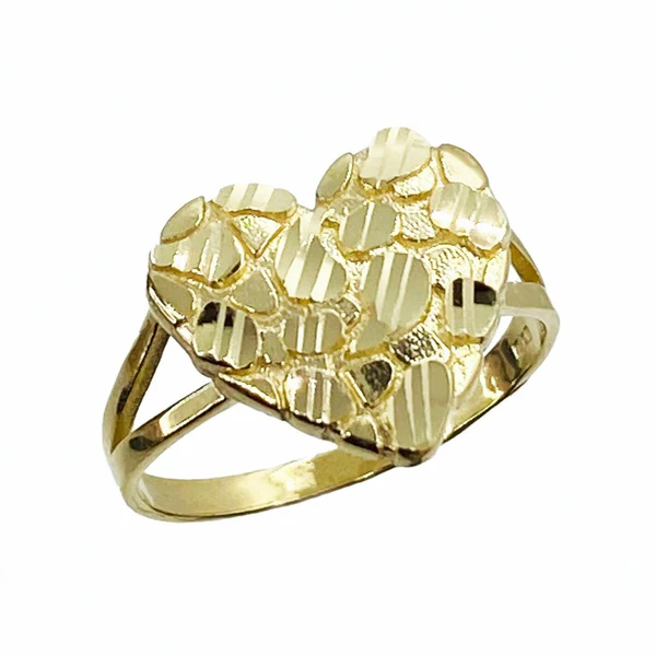 Gold Heart Ring