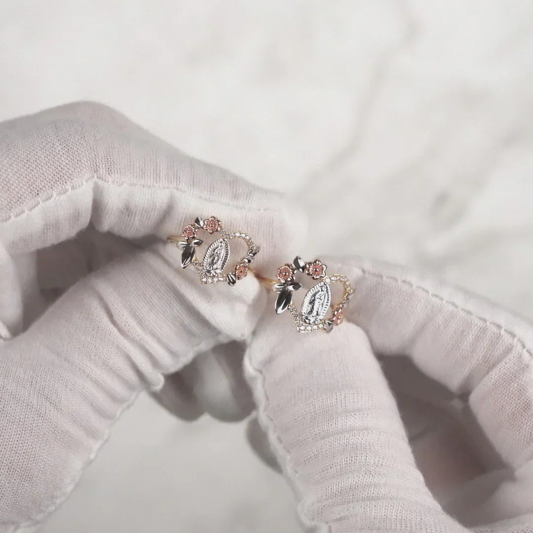 Gold Virgin Mary Rings