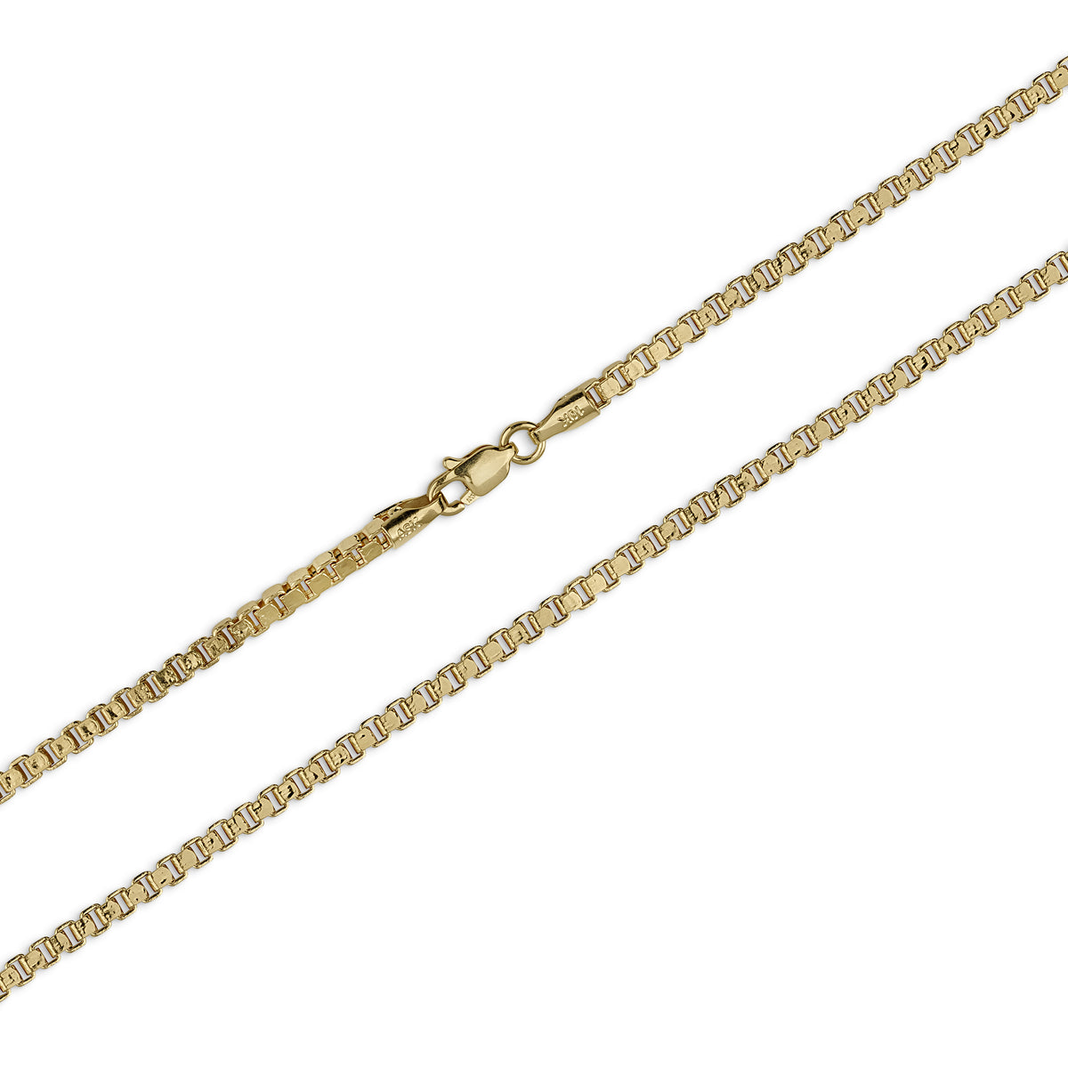 10k Gold Classic Box Chain (Solid)