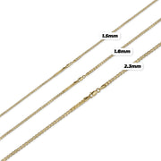 10k Gold Classic Box Chain (Solid)