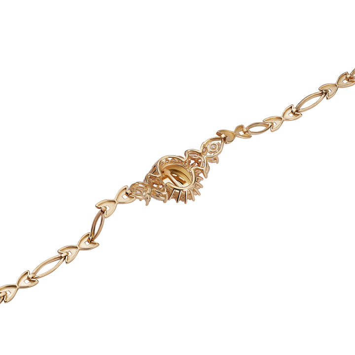 10k & 14k Gold Guadalupe Blingin Two-Tone Bracelet