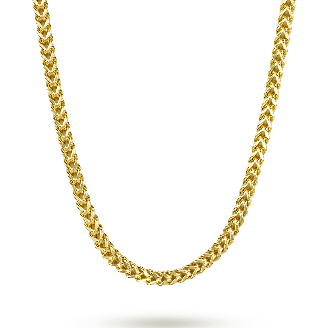 14k Gold Classic Franco Chain (Hollow)
