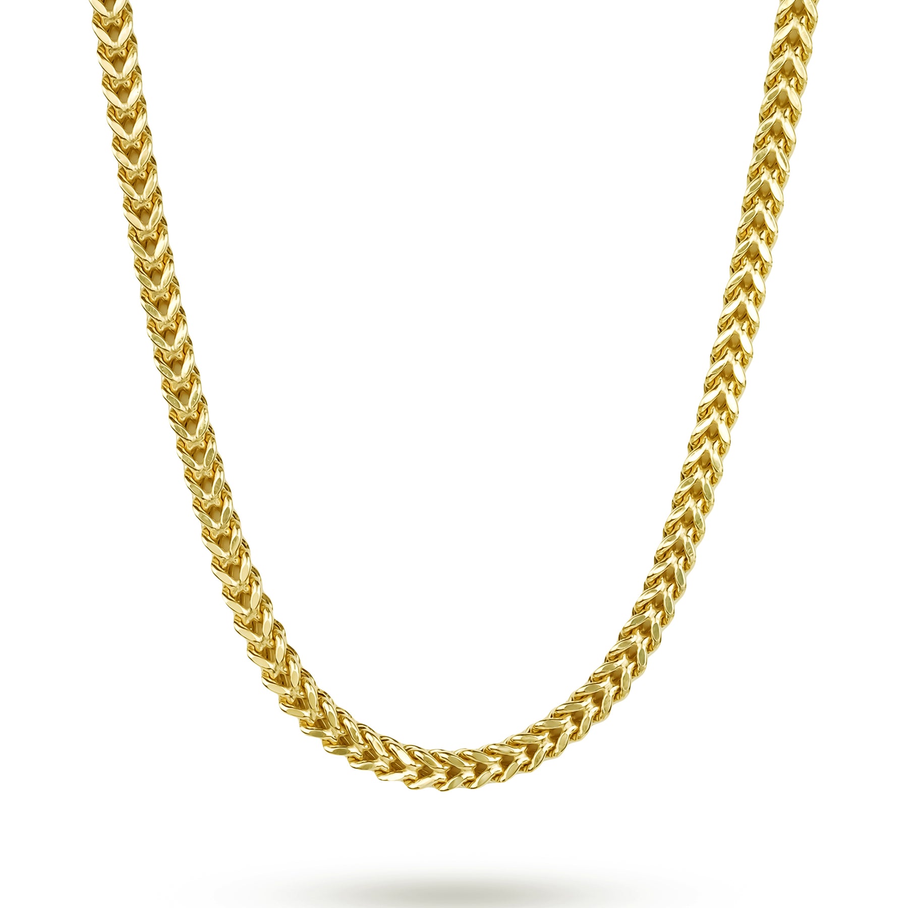 14k Gold Classic Franco Chain (Hollow)