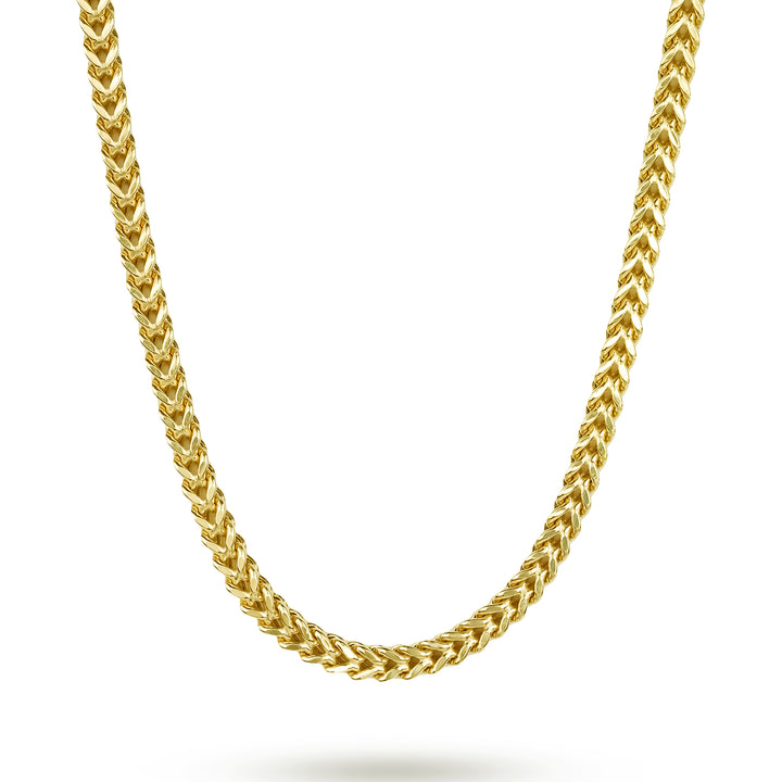 14k Gold Classic Franco Chain (Hollow)