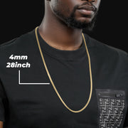 14k Gold Classic Franco Chain (Hollow)
