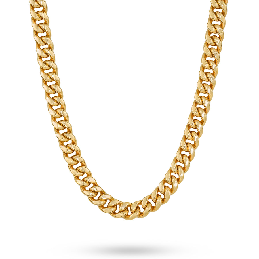 14k Gold Classic Miami Cuban Chain (Hollow)