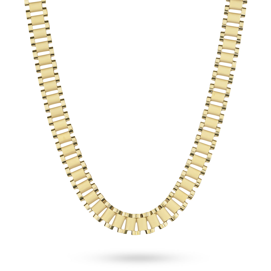 10k Gold Classic Rolex Chain (Hollow)