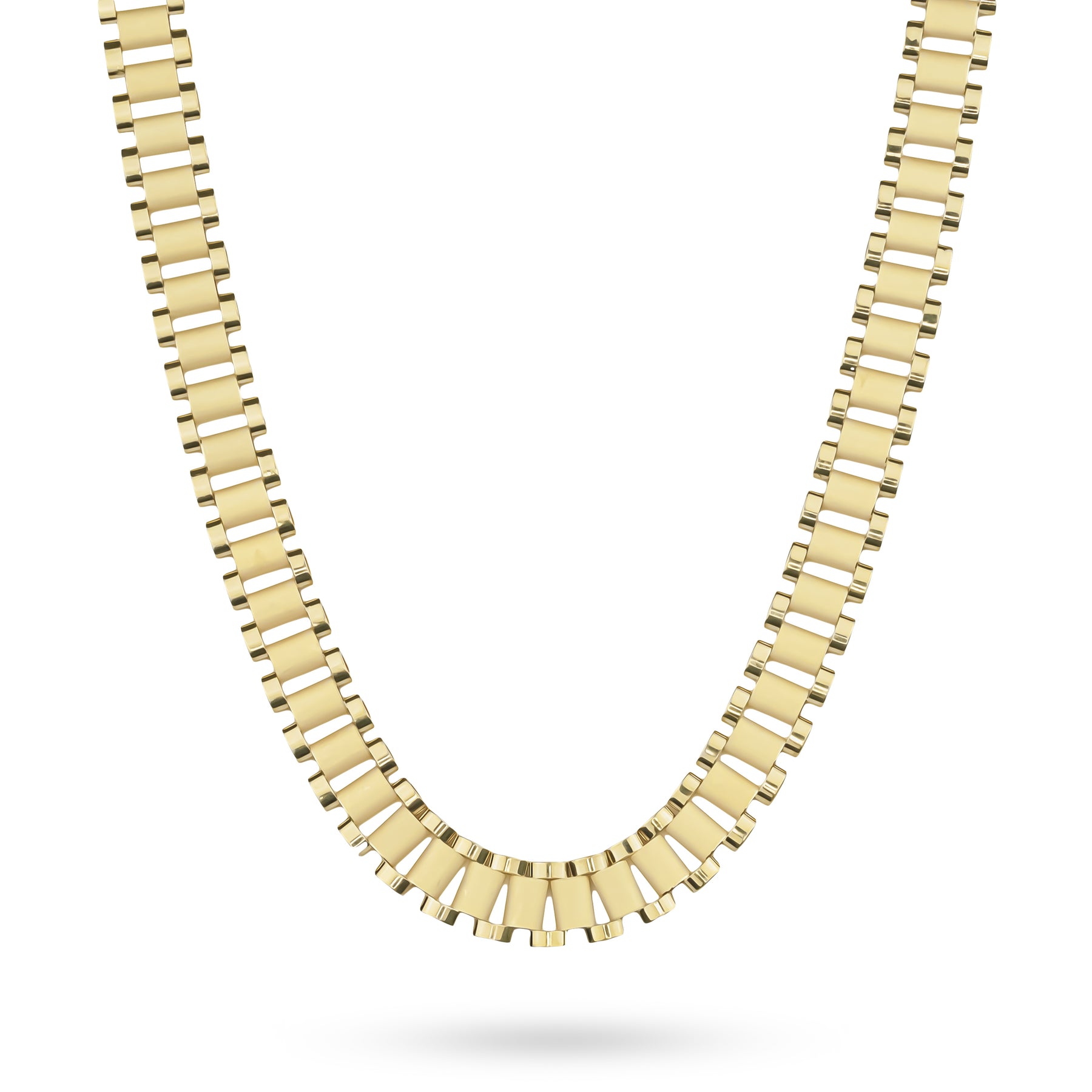 10k Gold Classic Rolex Chain (Hollow)