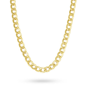 10k Gold Classic Cuban Curb Chain (Solid)