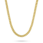 10k & 14k Yellow Gold Classic Ice Chain