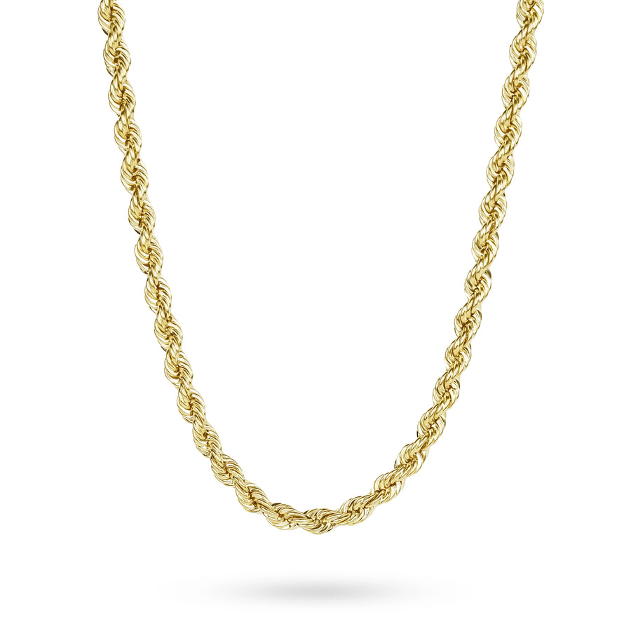 10k Gold Classic Rope Chain (Hollow)
