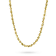 14k Gold Classic Rope Chain (Hollow)