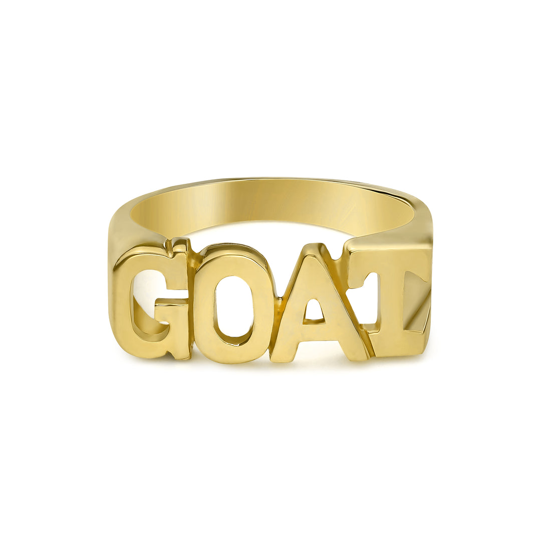 10k Gold Classic GOAT Ring