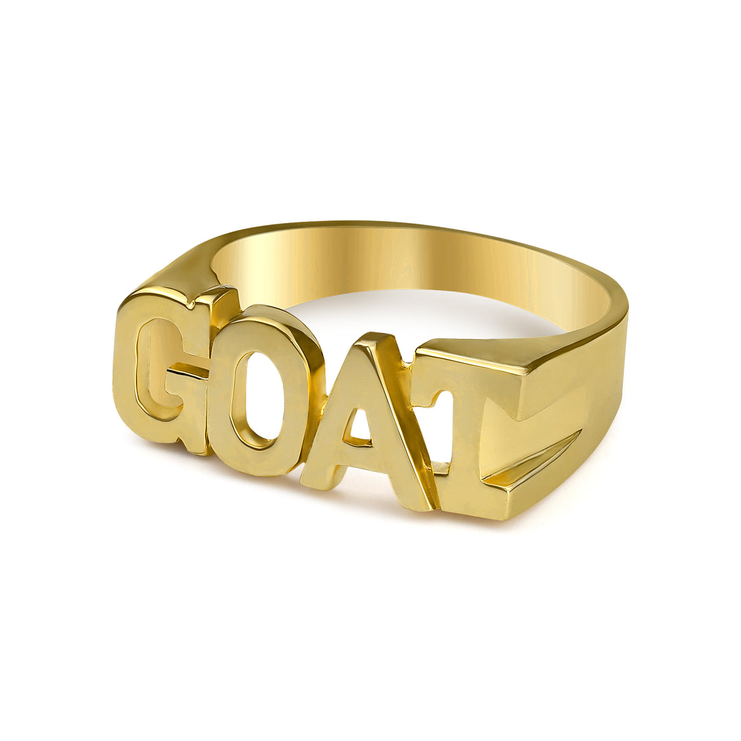 10k Gold Classic GOAT Ring