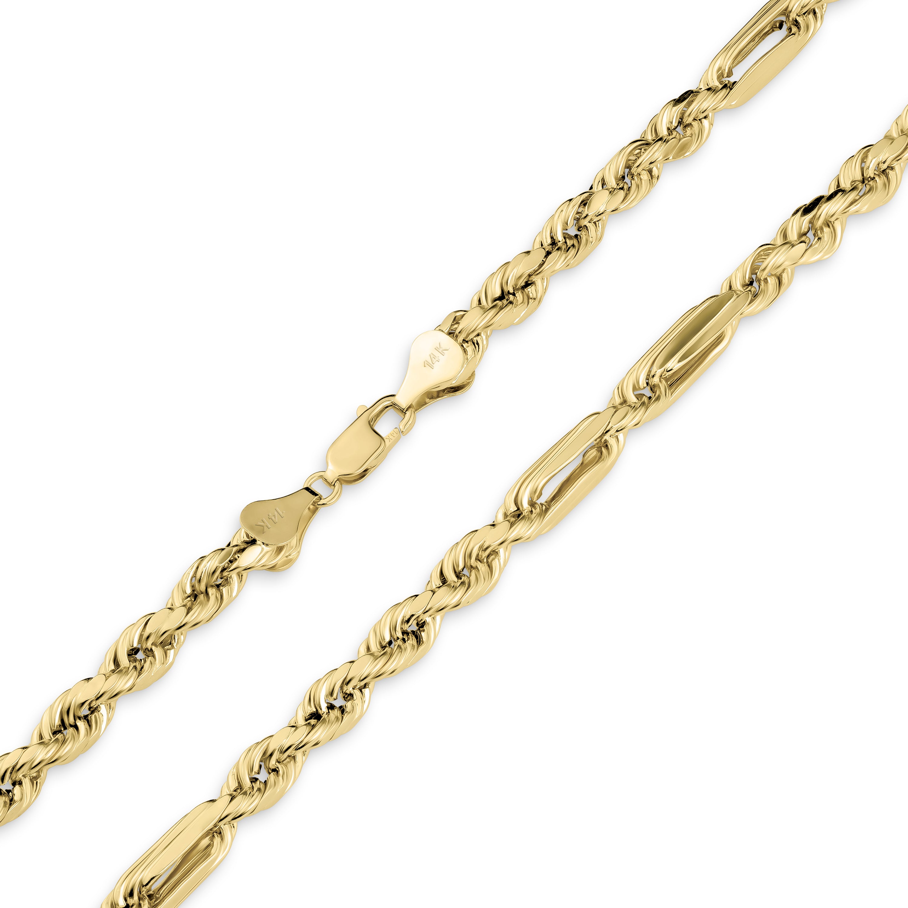 14k Gold Classic Milano Chain (Solid)