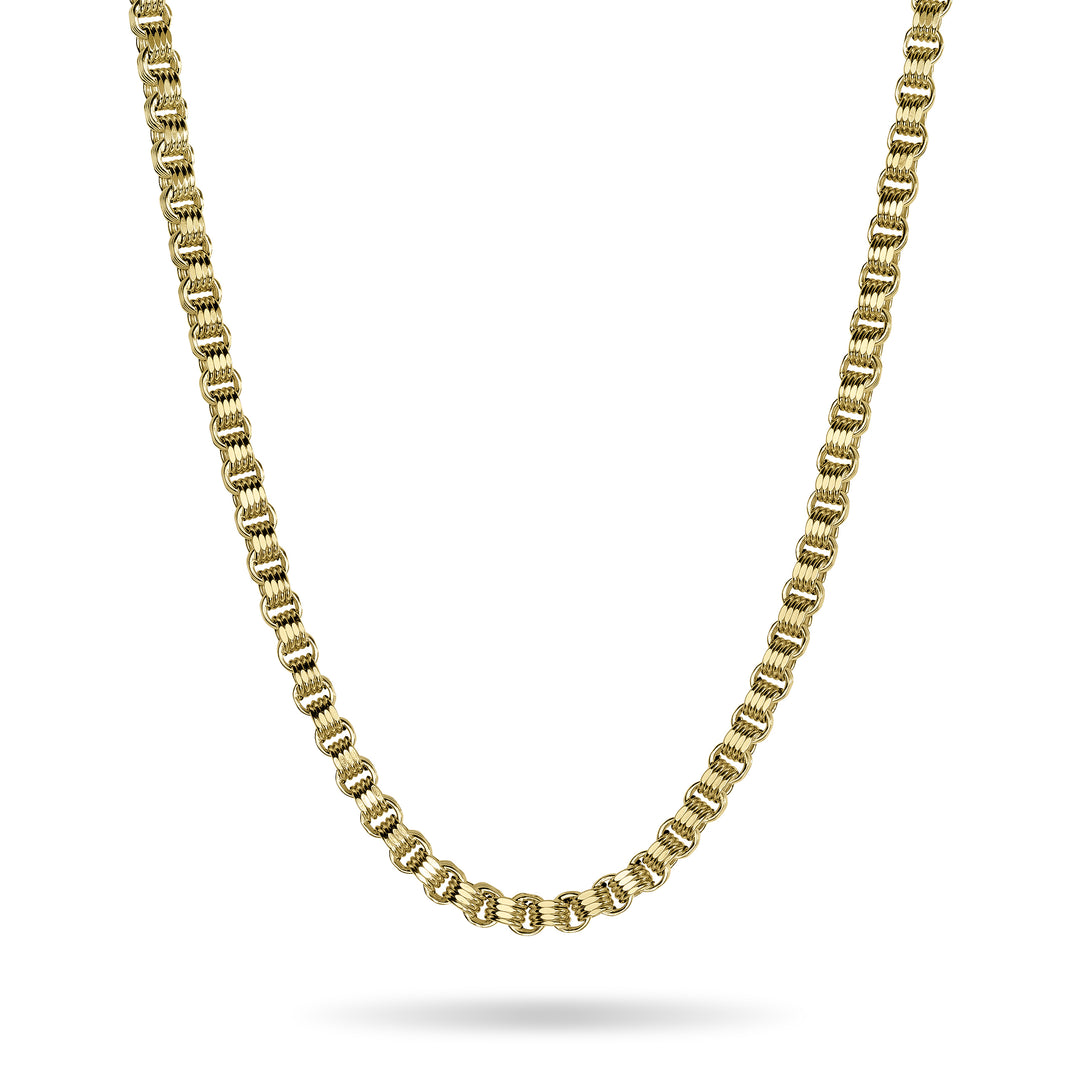 14k Gold Classic Alexander Chain (Hollow)