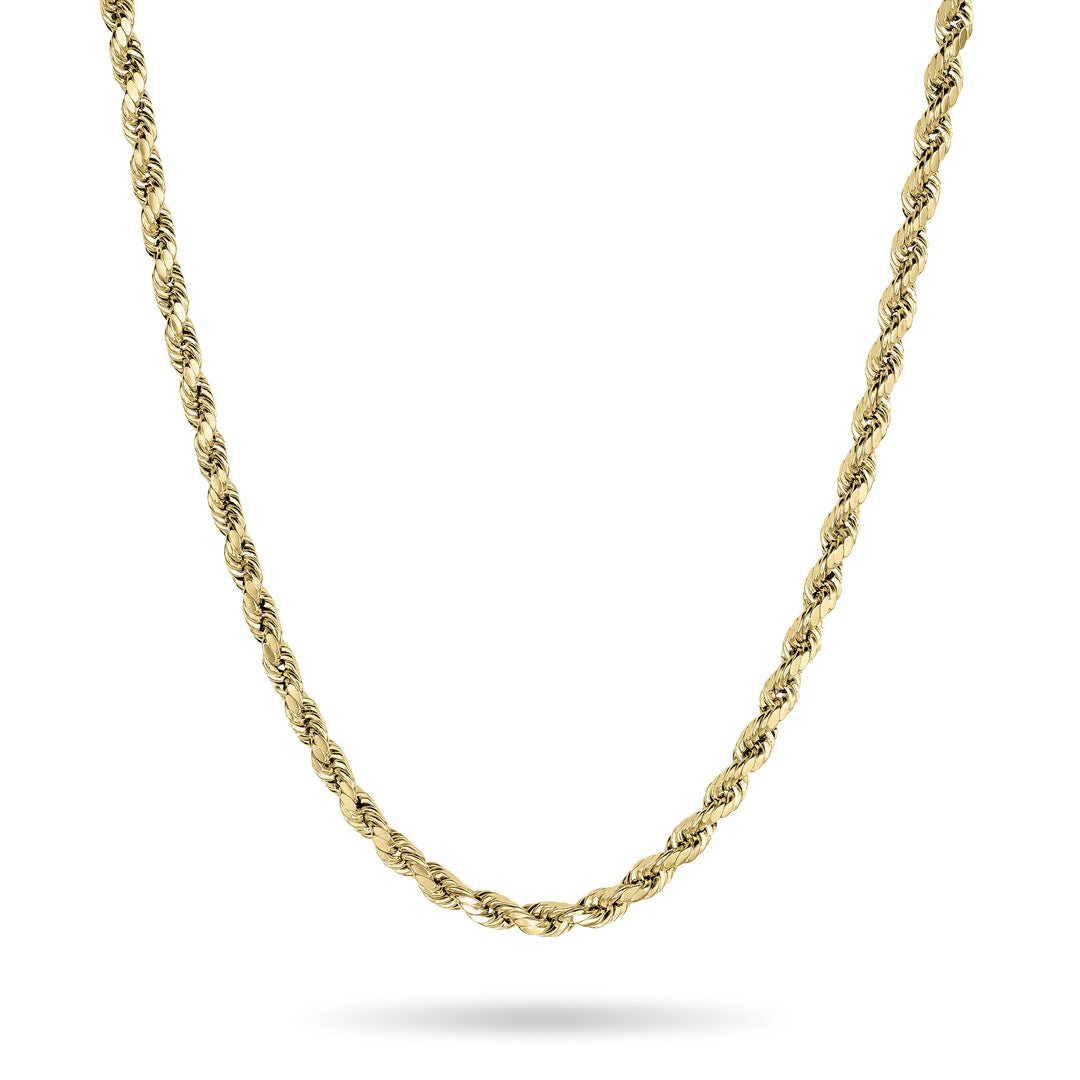 14k Gold Classic DC Rope Chain