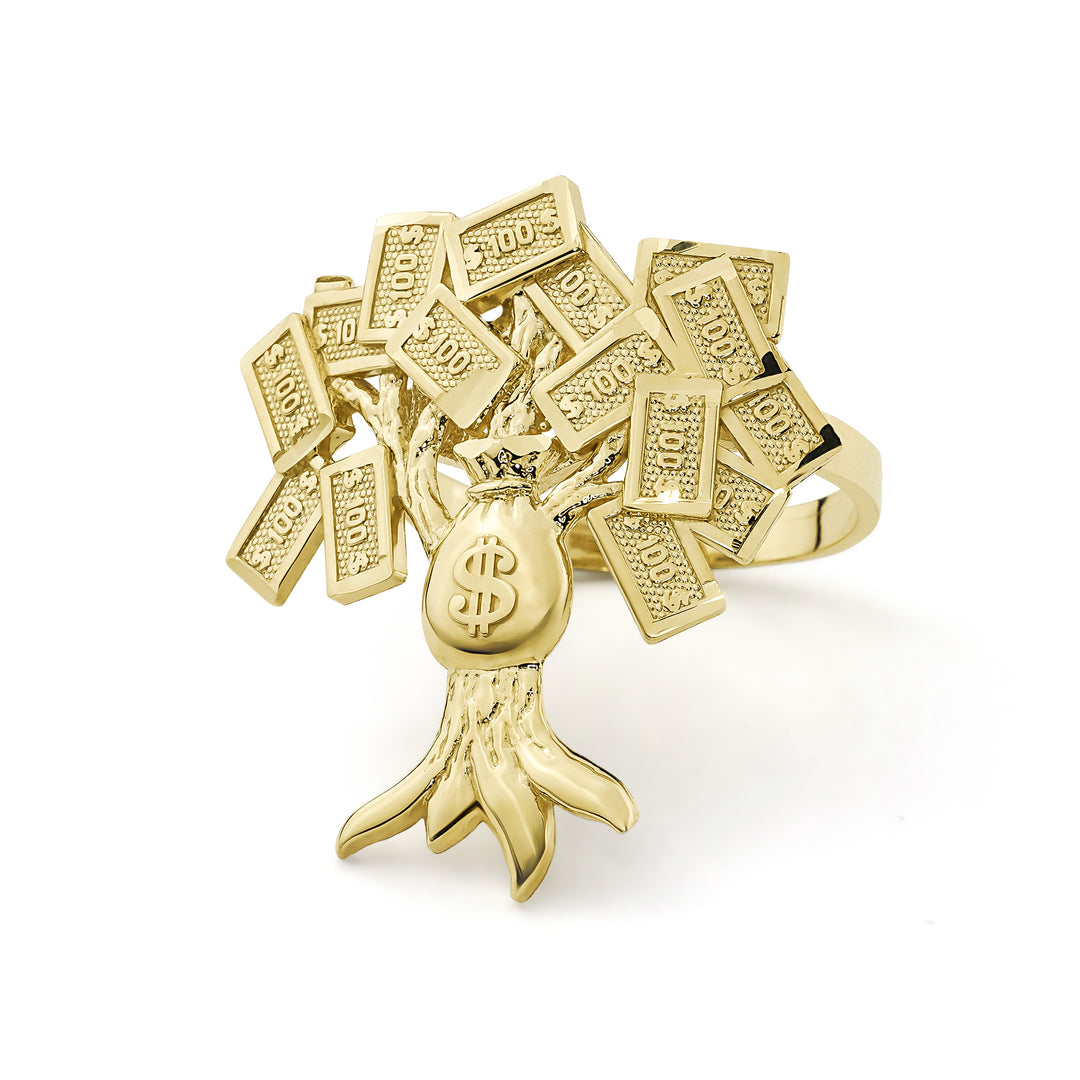 10k Gold Relic Classic Money Tree Ring