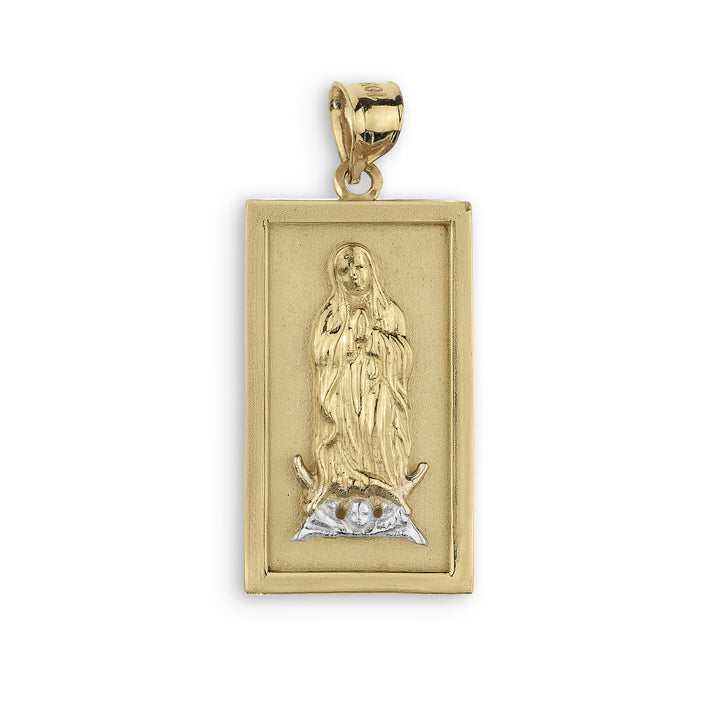 10k & 14k Gold Luxora Guadalupe Two-Tone Pendant