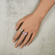 10k Gold Luxe Butterfly Classic Band Ring