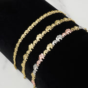 14k Gold Liora Lucky Elephant Bracelet