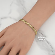 14k Gold Liora Lucky Elephant Bracelet