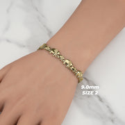 14k Gold Liora Lucky Elephant Bracelet