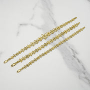 10k & 14k Gold Fiori Hibiscus Flower Bracelet