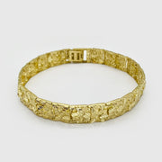 10k & 14k Gold DC Nugget Vintage Link Bracelet