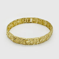 10k & 14k Gold DC Nugget Vintage Link Bracelet