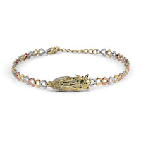 10k & 14k Gold Guadalupe Mlar Tricolor Bracelet
