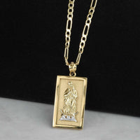10k & 14k Gold Luxora Guadalupe Two-Tone Pendant Necklace