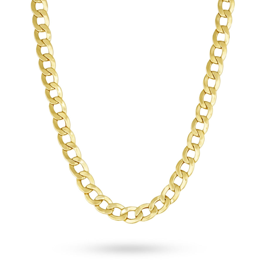 10k Gold Classic Cuban Curb Chain (Solid)