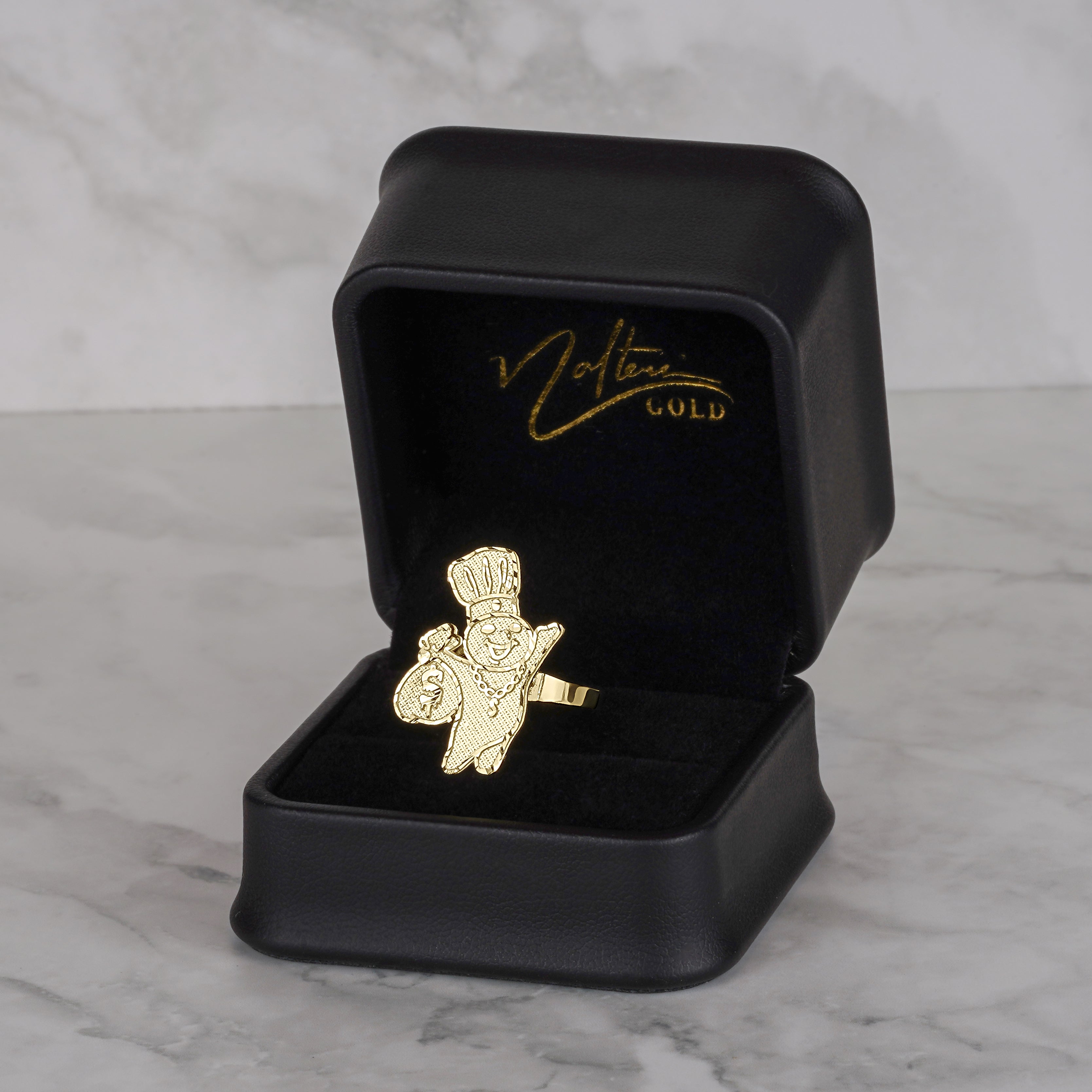 10k Gold Vintage Pillsbury Doughboy DC Ring – Nolters
