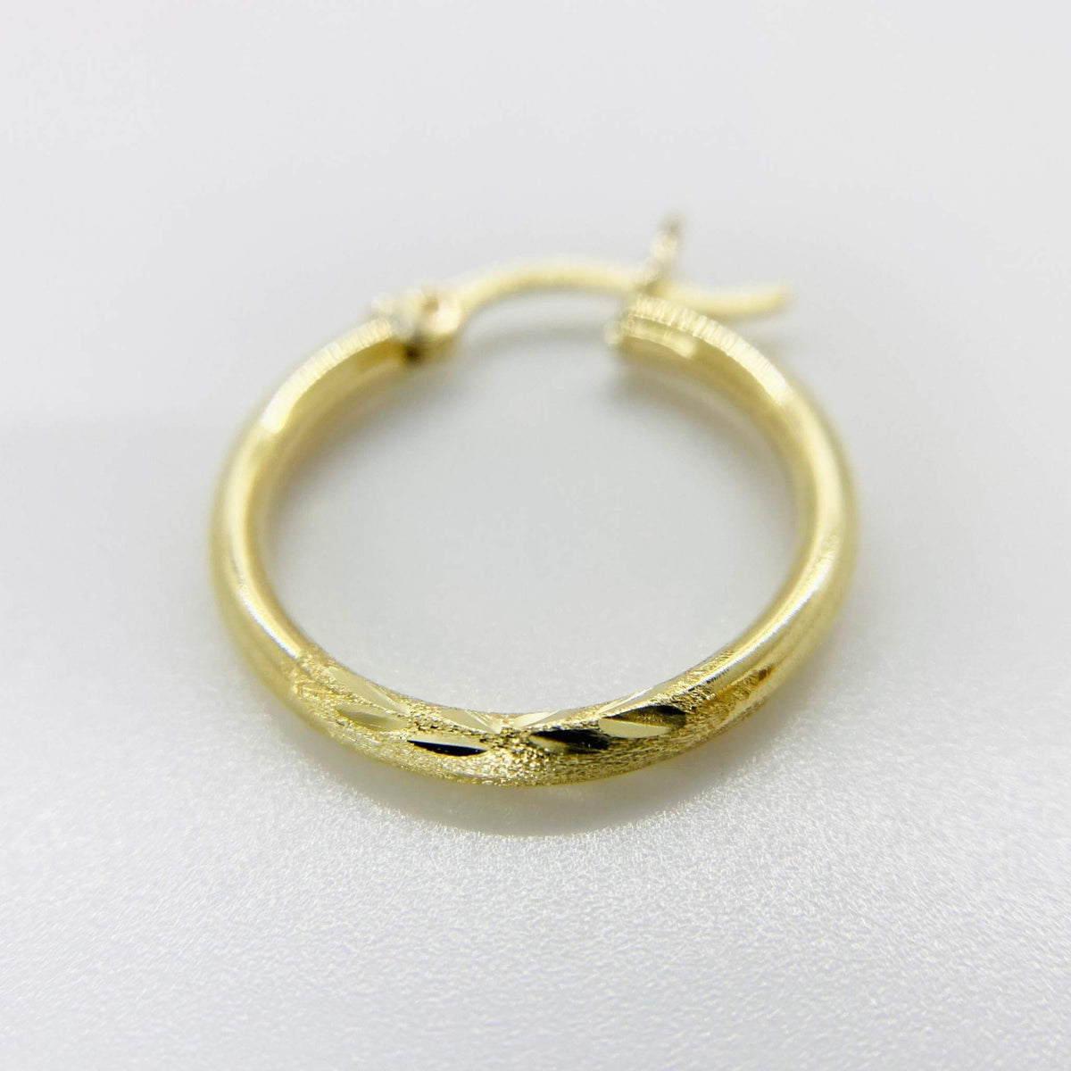 14k Gold Matte Round DC Tube (2.0mm)