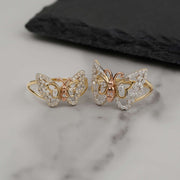 14k Gold Zevon Fancy Butterfly Ring