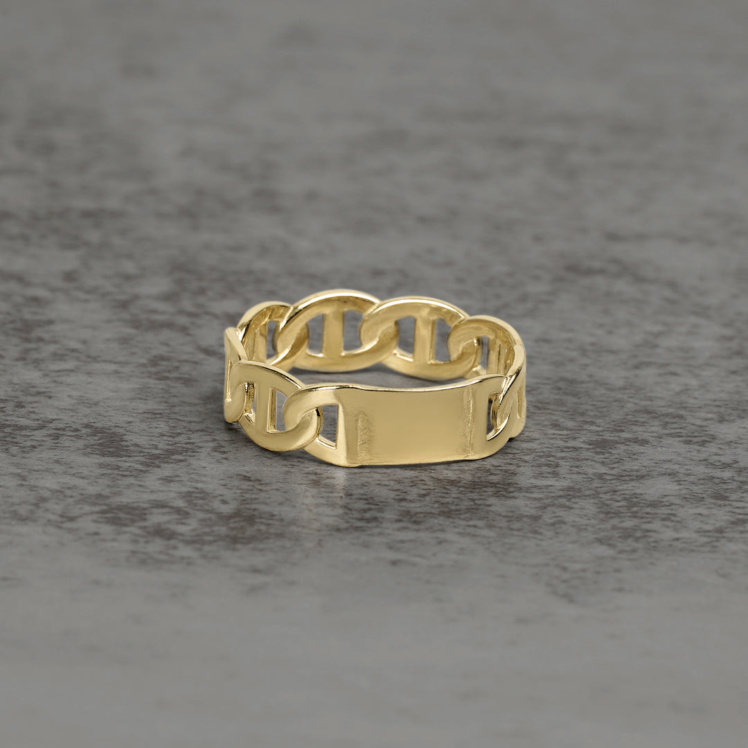 10k & 14k Gold Classic Mariner Band Ring