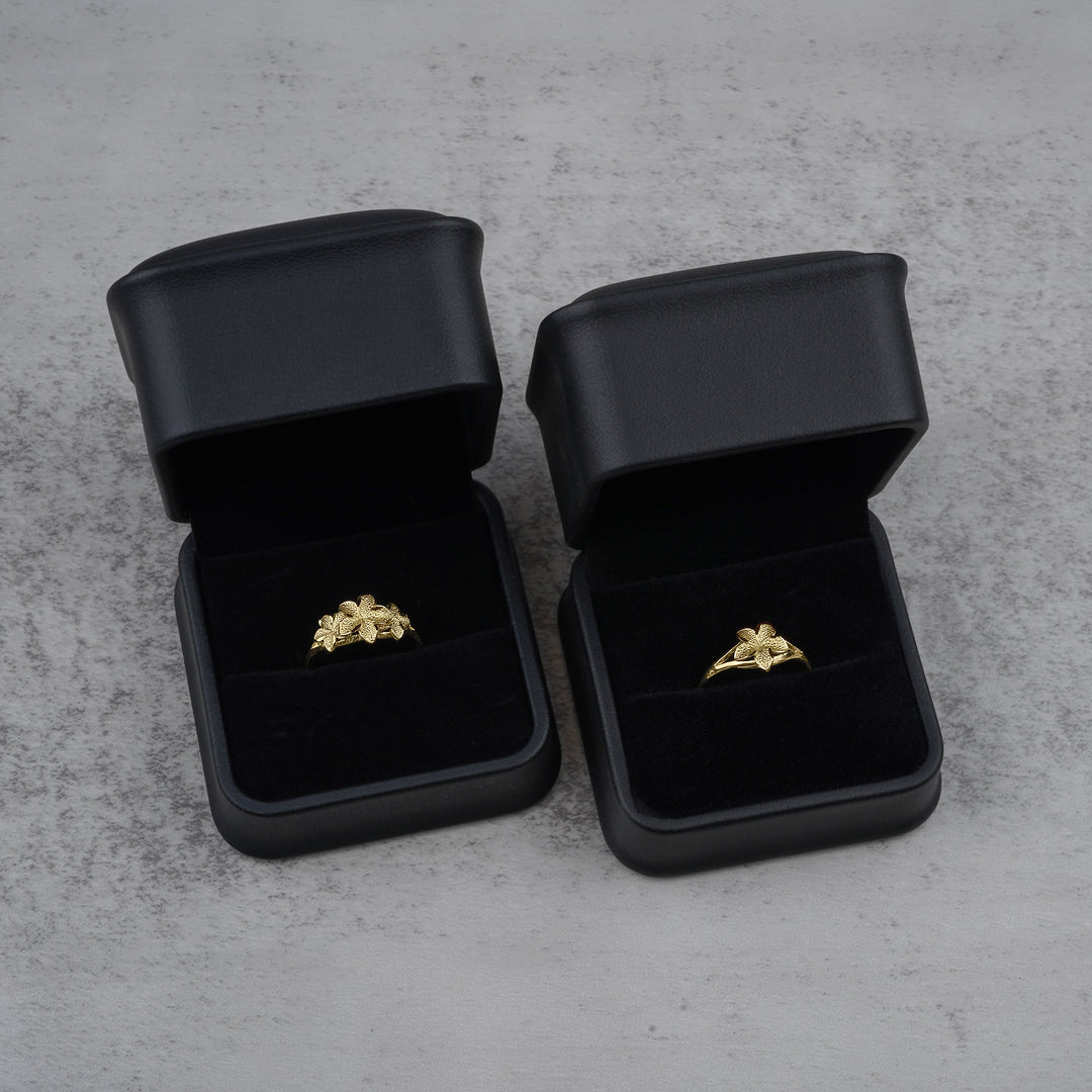 10k & 14k Gold Fiori Flower Ring