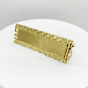 10k Gold Rectra DC Three Finger Ring