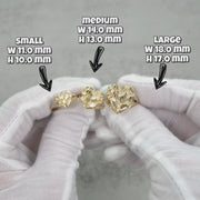 10k & 14k Gold Classic Heart Nugget DC Ring