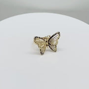 10k & 14k Gold Classic Butterfly Ring