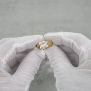 10k & 14k Square Oren Band Ring