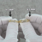 10k & 14k Gold Classic Figaro Band Ring