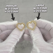 10k Gold Royal Rollie Heart Ring