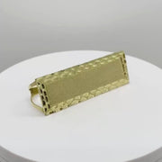 10k Gold Rectra DC Three Finger Ring