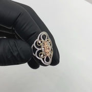 14k Gold Nivor Quinceanera CZ Ring